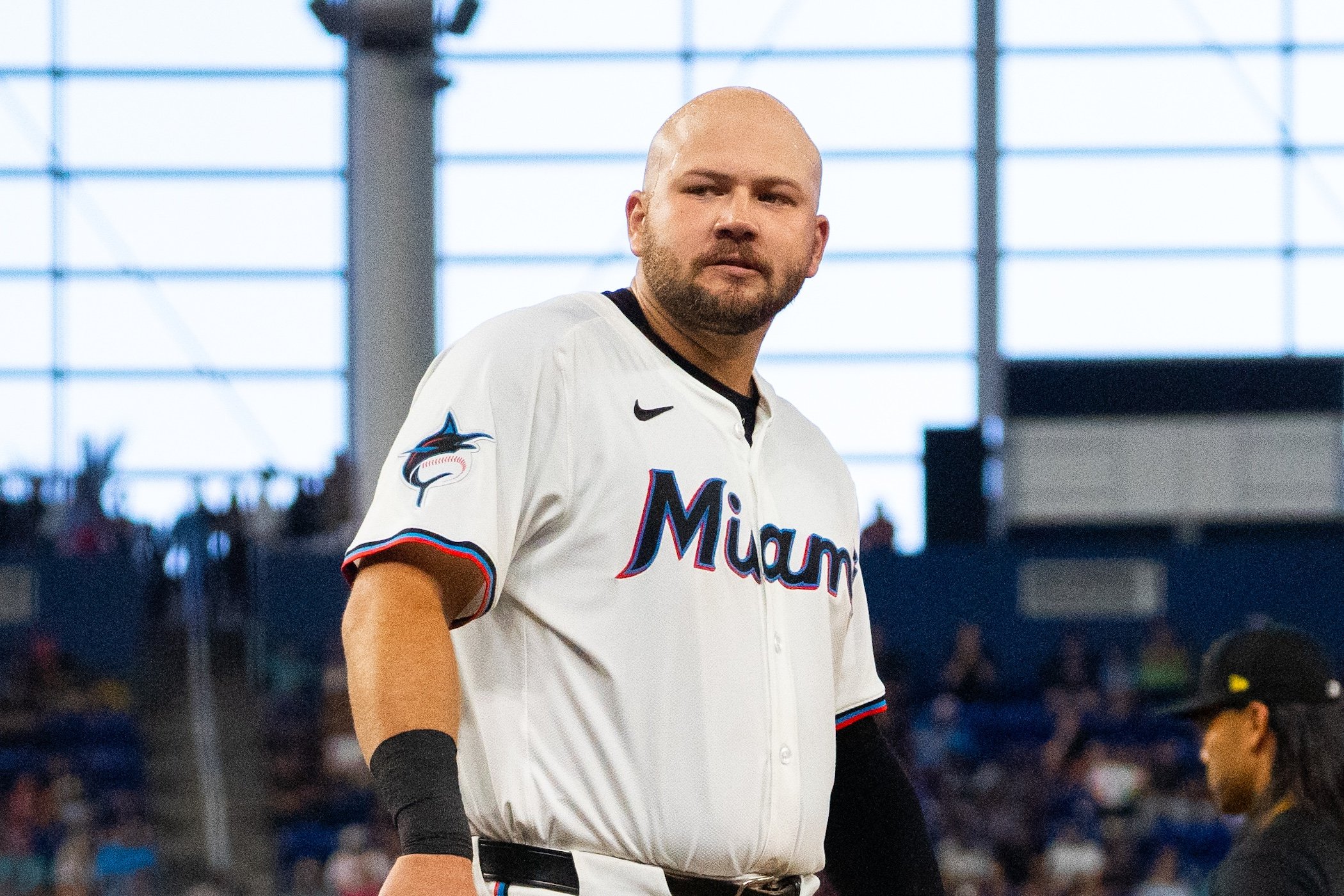 Marlins placing Jake Burger on IL, recalling Otto López - Marlins - Fish On  First