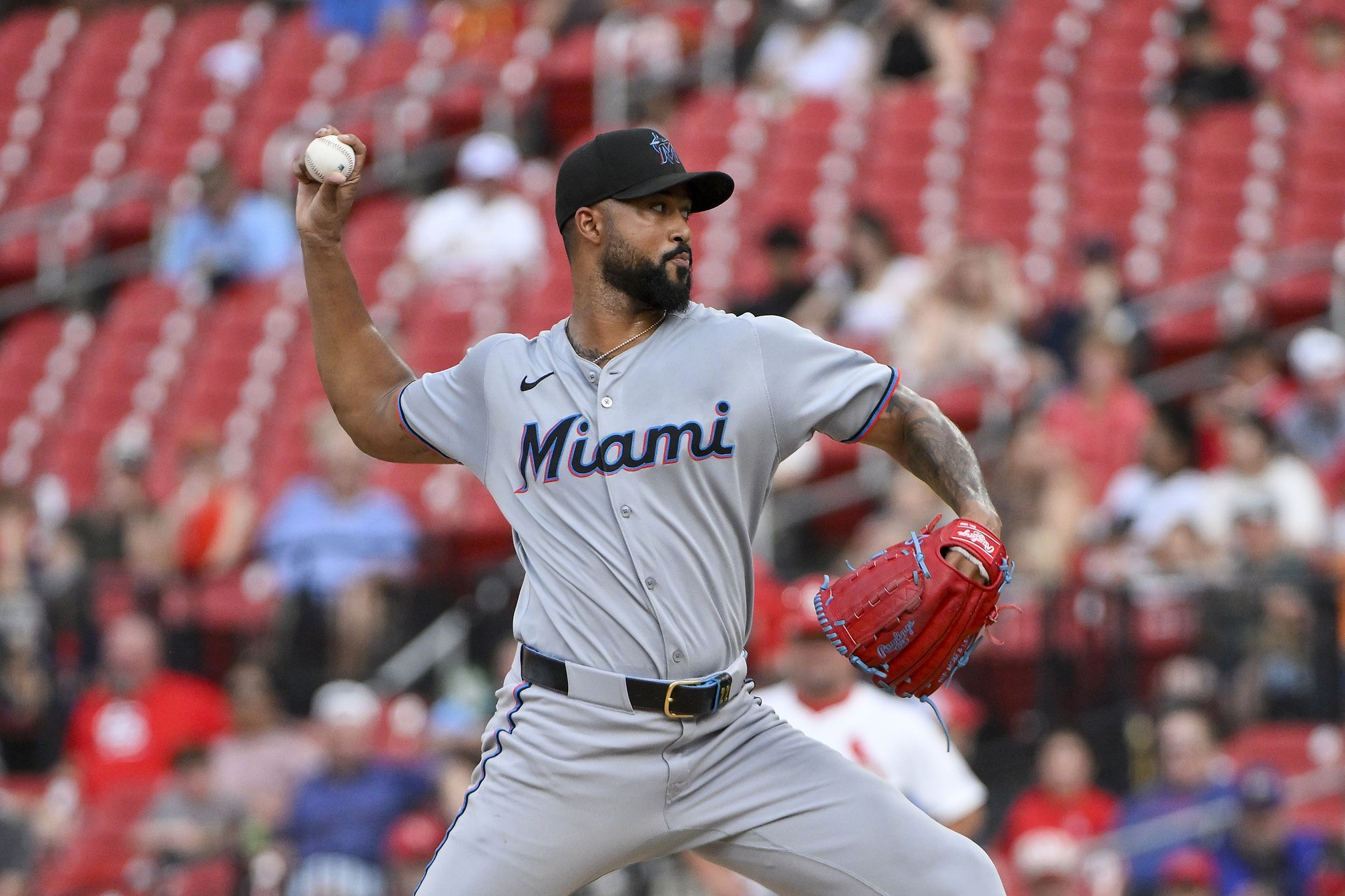 Will that scoreless start be Sandy Alcantara’s Marlins swan song?