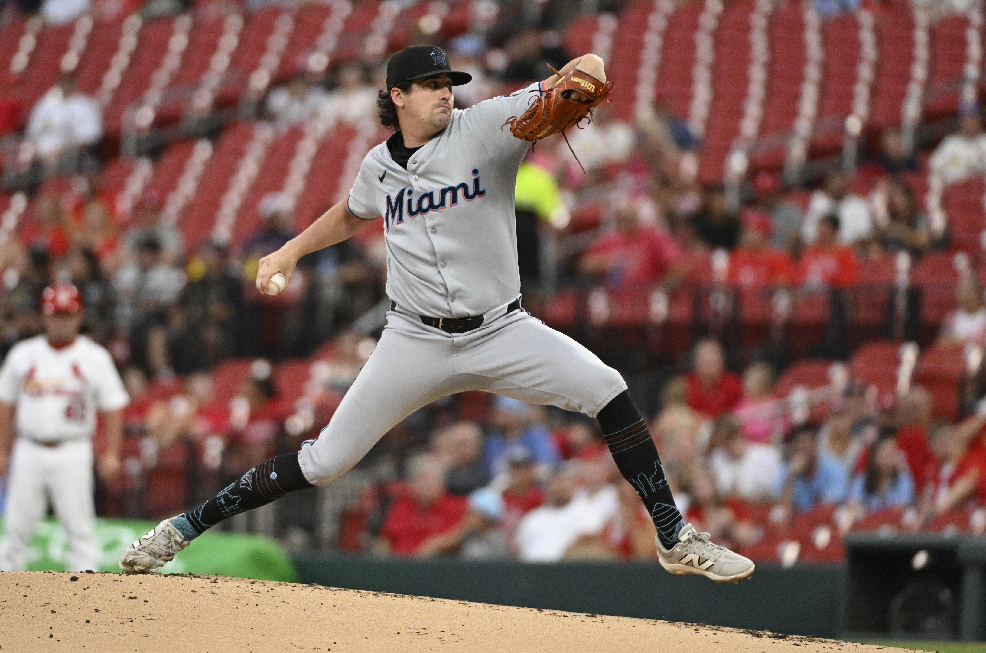 Quantrill, one big swing keep Marlins surging into trade deadline