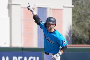 Joe Mack stars in Marlins spring game