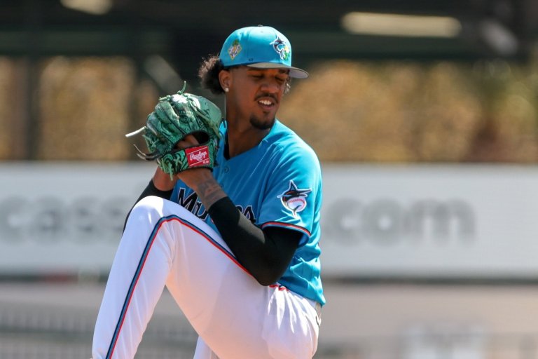 Eury Pérez, Marlins break franchise's spring training strikeout record vs. Nationals