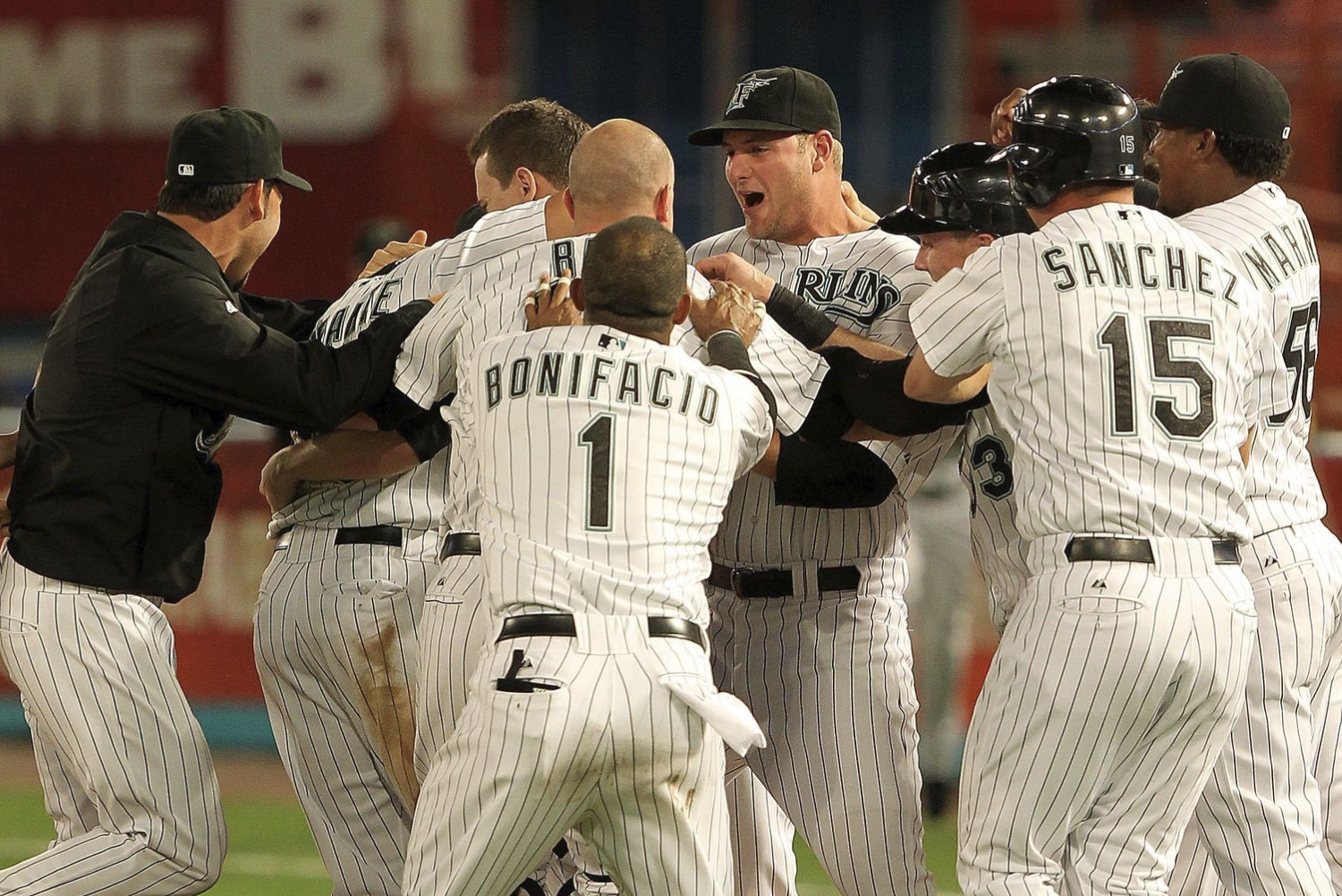 More information about "15-year Marliniversary: Infante's walk-off caps 2-run 9th as Marlins rally past Dodgers"