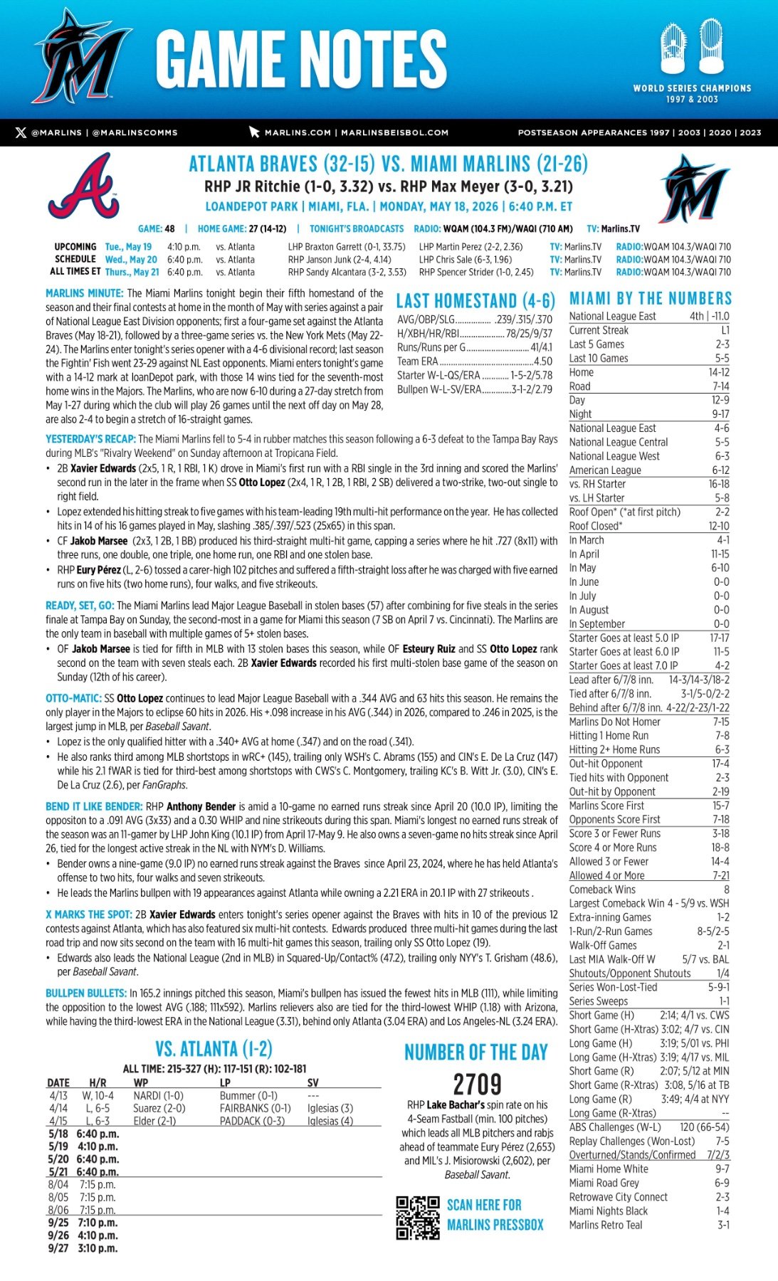 05.18.26 vs. ATL - Marlins Game Notes-images-0.jpg