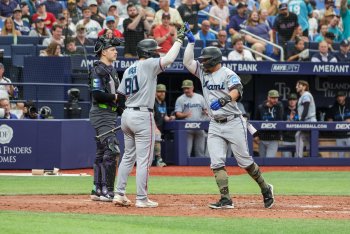 Marlins bats rally in the 10th after rough homecoming for Fairbanks