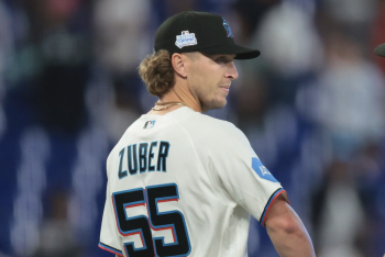 Dream realized: Marlins hold on as Zuber secures first save