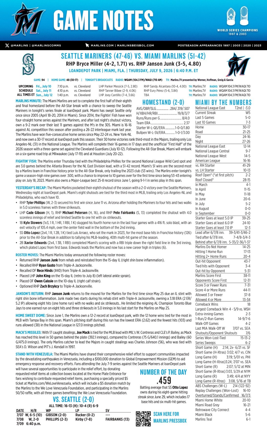 07.09.26 vs. SEA - Marlins Game Notes-images-0.jpg