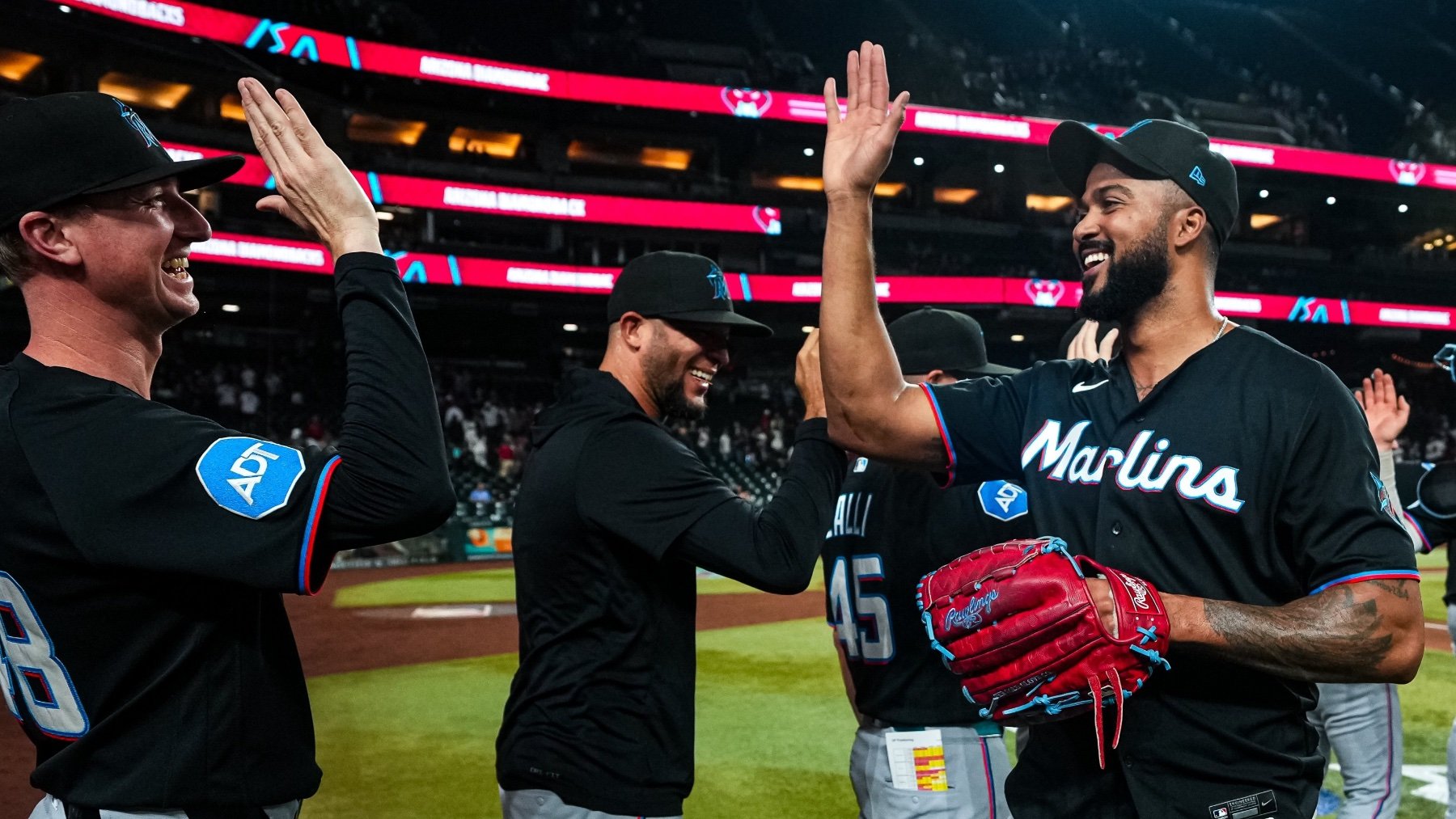 sandy alcantara postgame celebration smile.jpeg